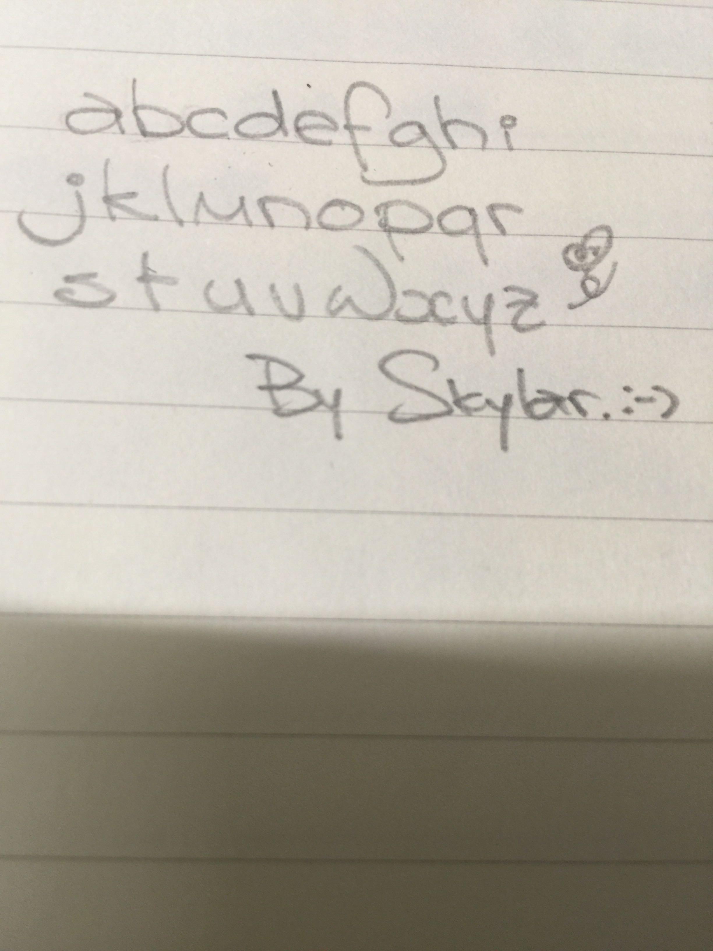 美国人平常手写英文的字体是什么样的?如何写出地道的字体? - 知乎