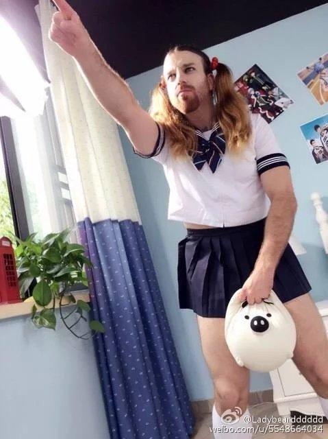 男生扎双马尾是怎样一种体验