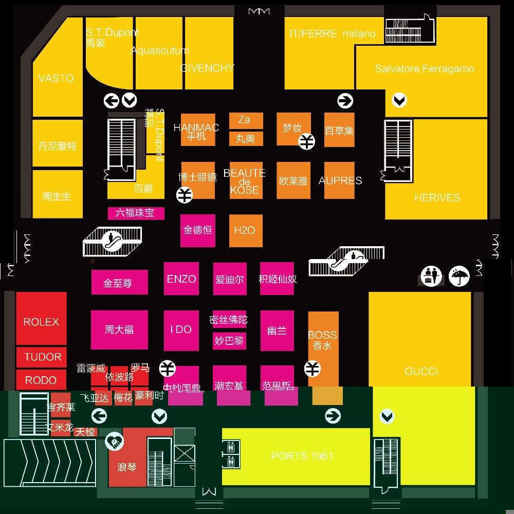 为什么大型商场的第一层通常都是卖化妆品的
