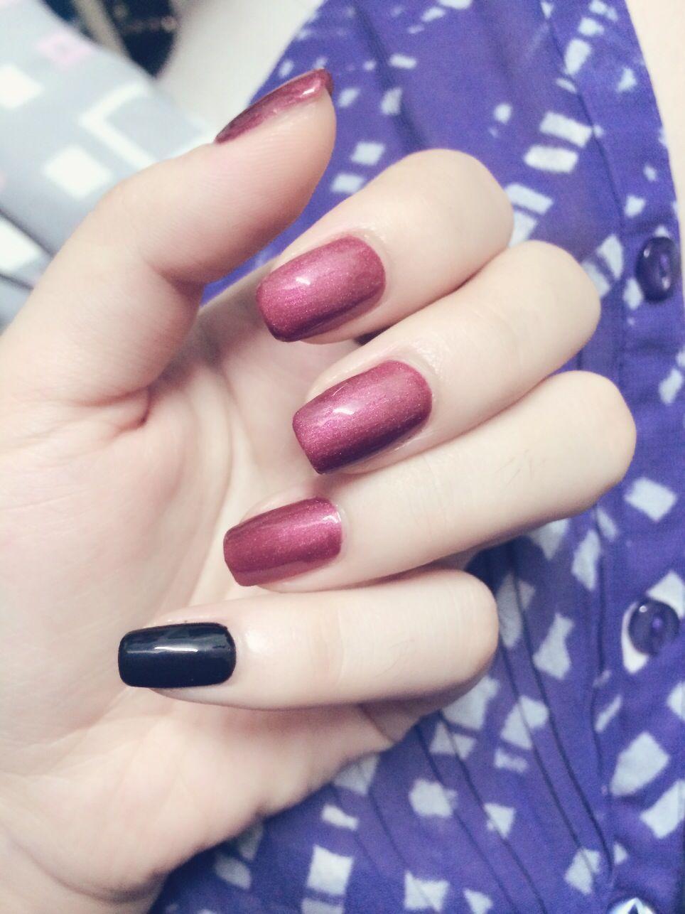 有什么设计简单但很好看的指甲油图案?