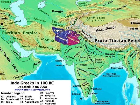 巴克特里亚、大夏国、大月氏、贵霜帝国、安息帝国之间是什么关系？ - 知乎