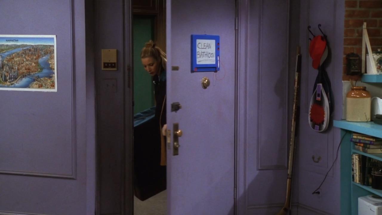 老友记中的钱德勒和乔伊门后的画板内容有详细的介绍吗