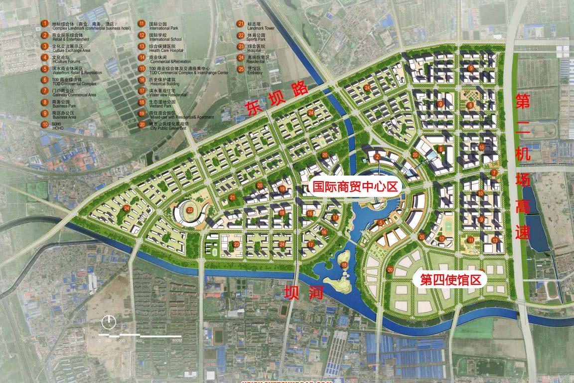 北京第四使馆区真的要建在东坝吗东坝的未来规划是什么呢
