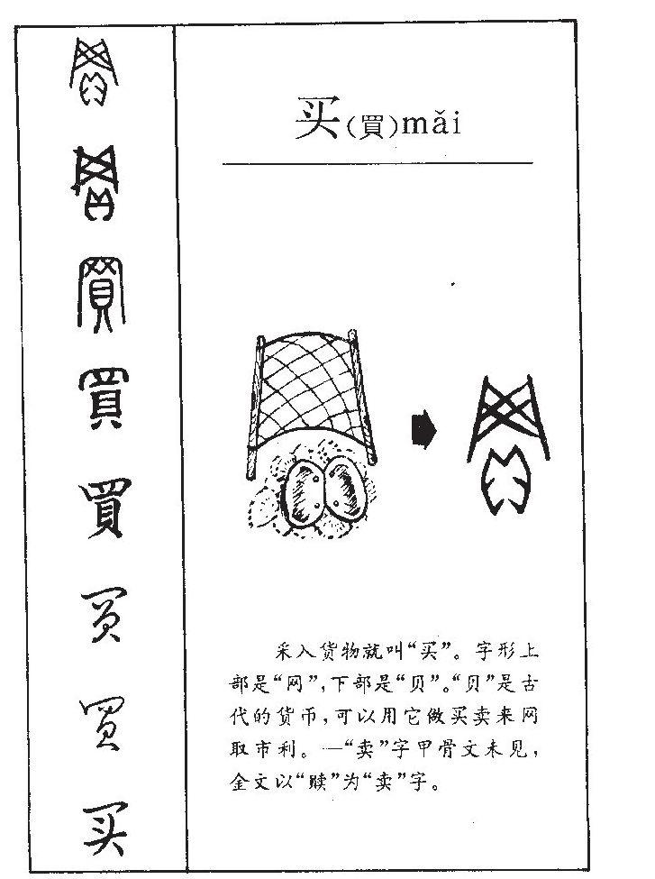 如何区分「买」和「卖」这两个字,并记住? - 知乎