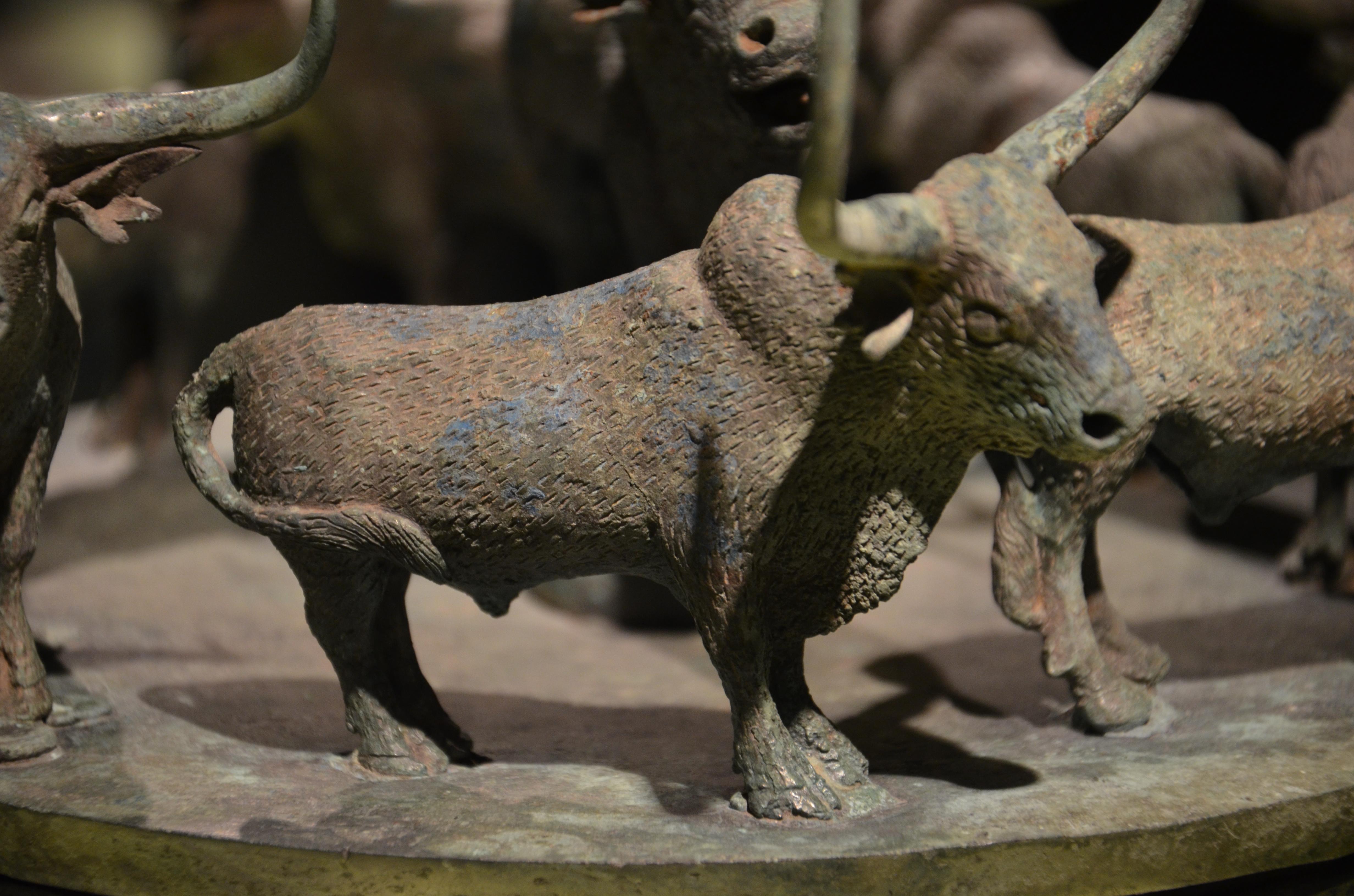 为什么古代青铜器上的的牛,不像现代中国的牛,有点像印度瘤牛?