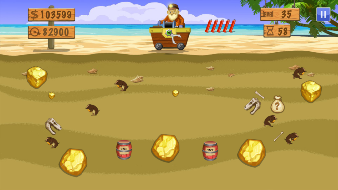 黄金矿工里的那个会动的生物到底是猪还是老鼠? - 知乎