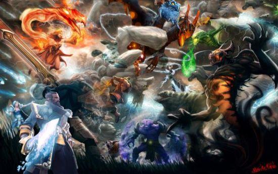 dota2有什么好看的载入画面