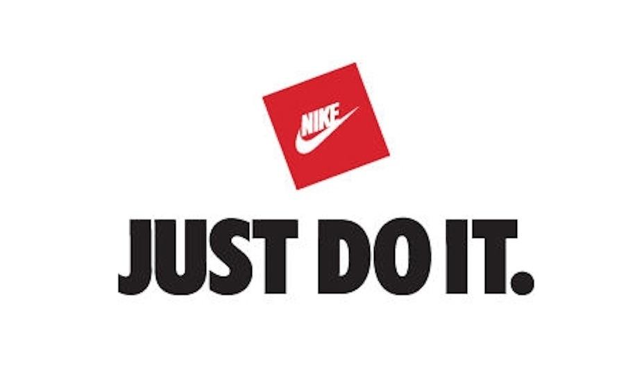 nike广告 just do it 所用的字体是哪种? - 知乎