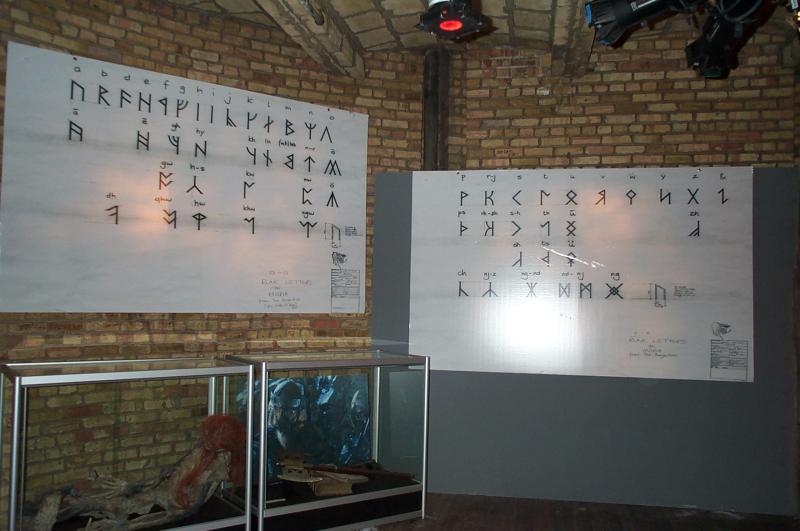 矮人语字母表图片
