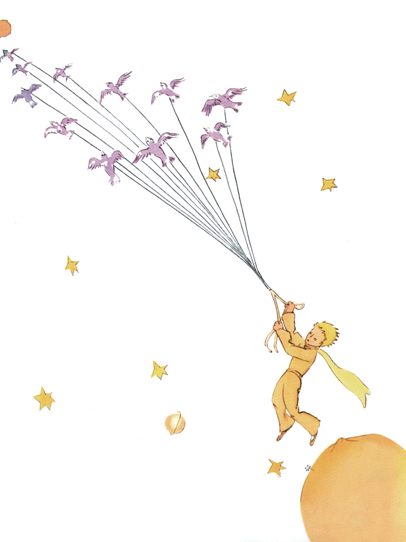 小王子里的插图是谁画的为什么不同版本的看起来差不多而又略有不同