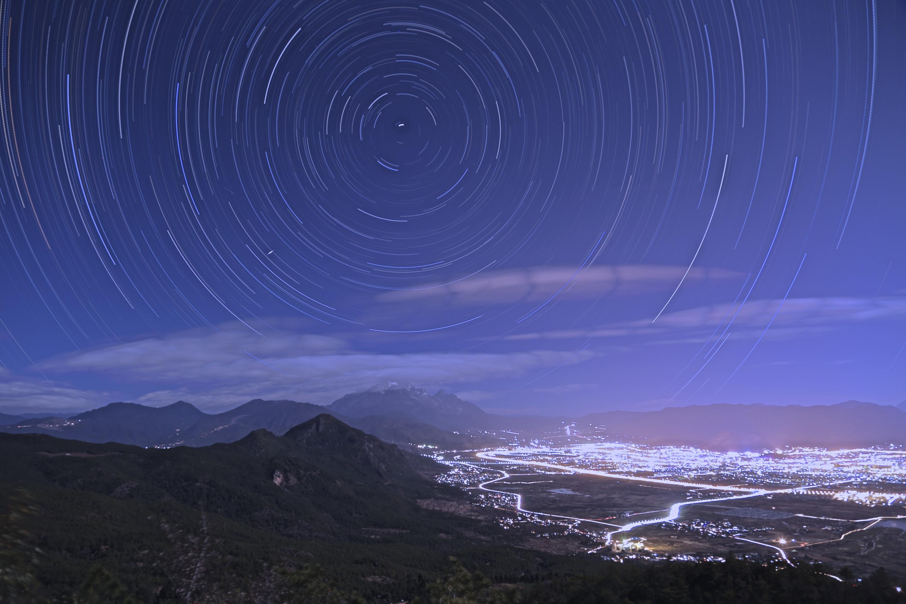 光污染严重的城市里如何拍摄星空