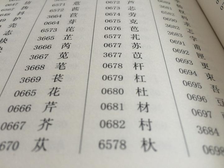 汉字排序——笔画序之议 - 知乎