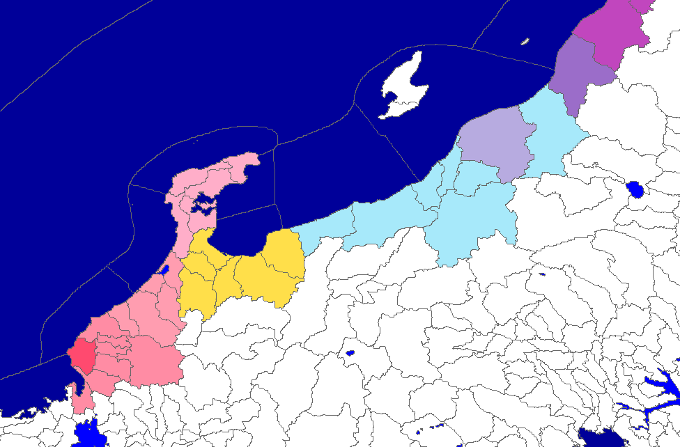 日本令制国的名称由来是