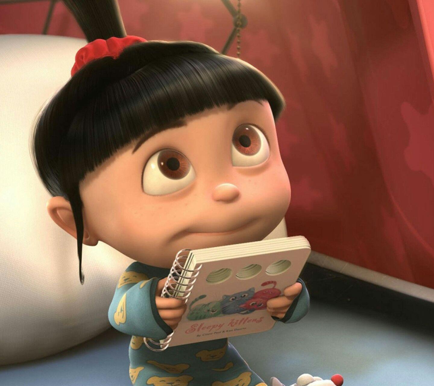 为什么《卑鄙的我》中的小女孩agnes这么招人喜欢? - 知乎