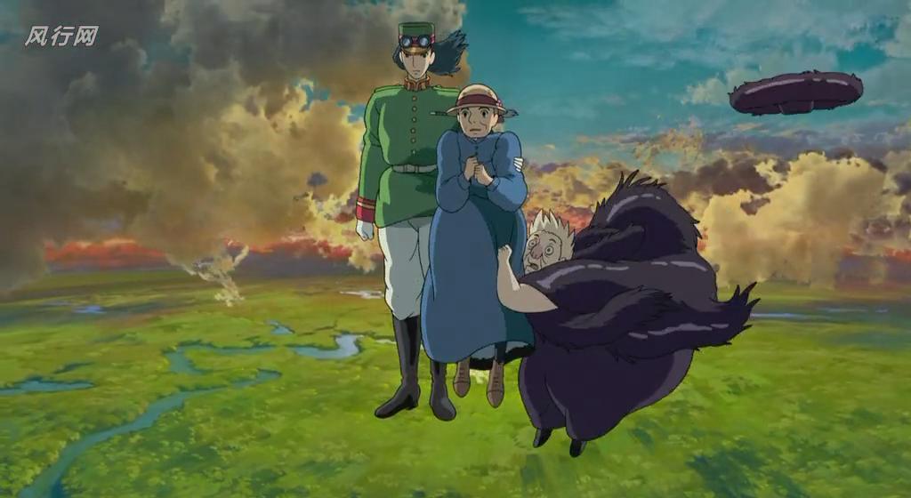 谁有《哈尔的移动城堡》中哈尔的全身图?