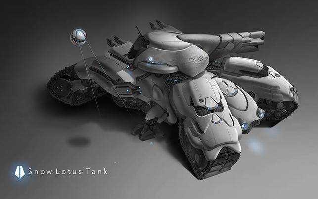 游戏,电影原画中那些极其复杂的科幻建筑,机械是如何设计出来的?