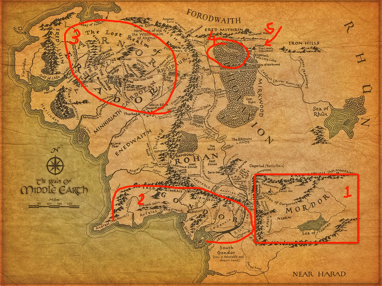 指环王设定中最不科学的地方是什么