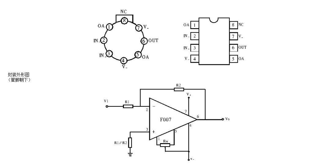 f007芯片引脚图功能表性能