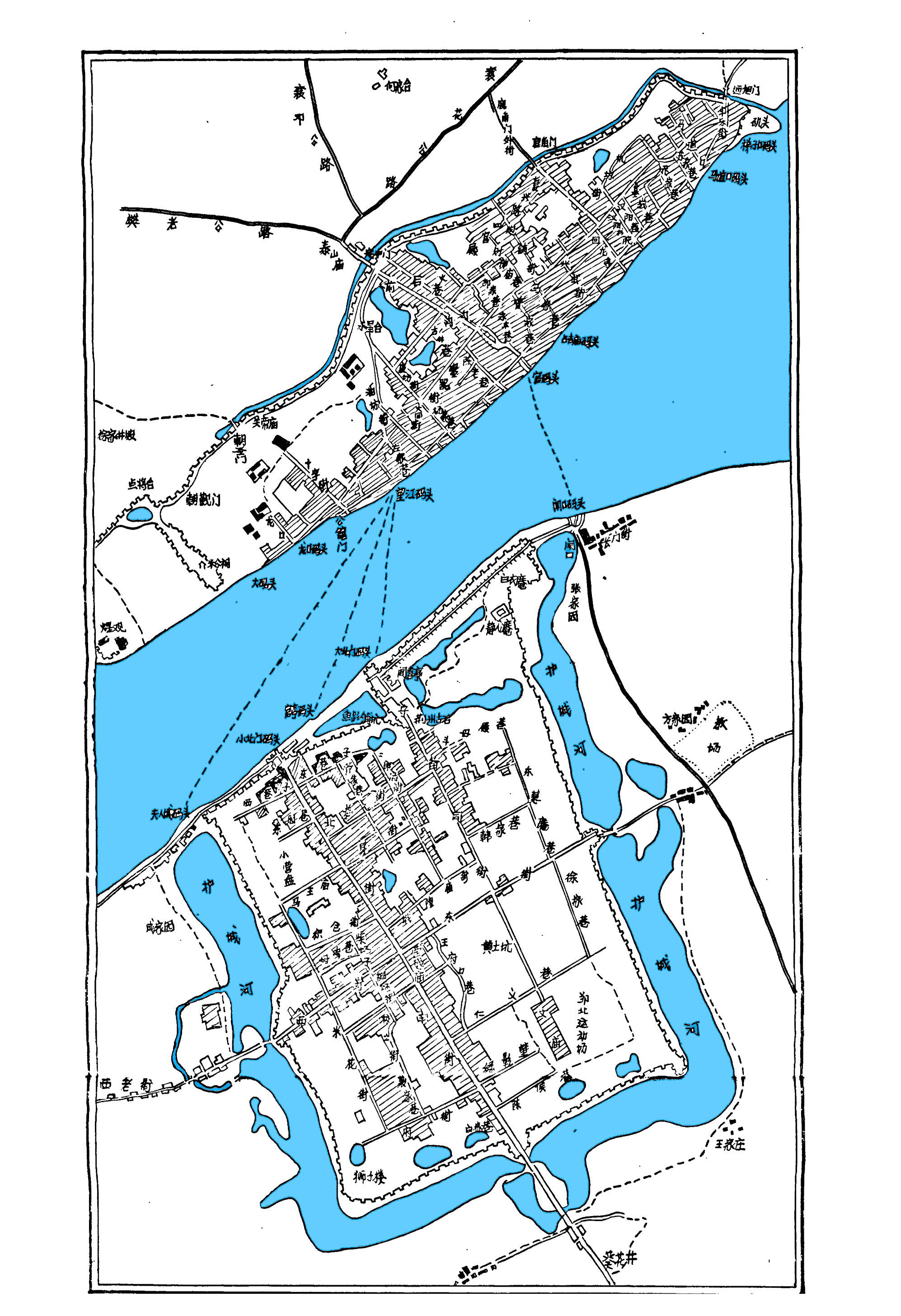 哪里可以找到1949年以前的襄阳城市地图?