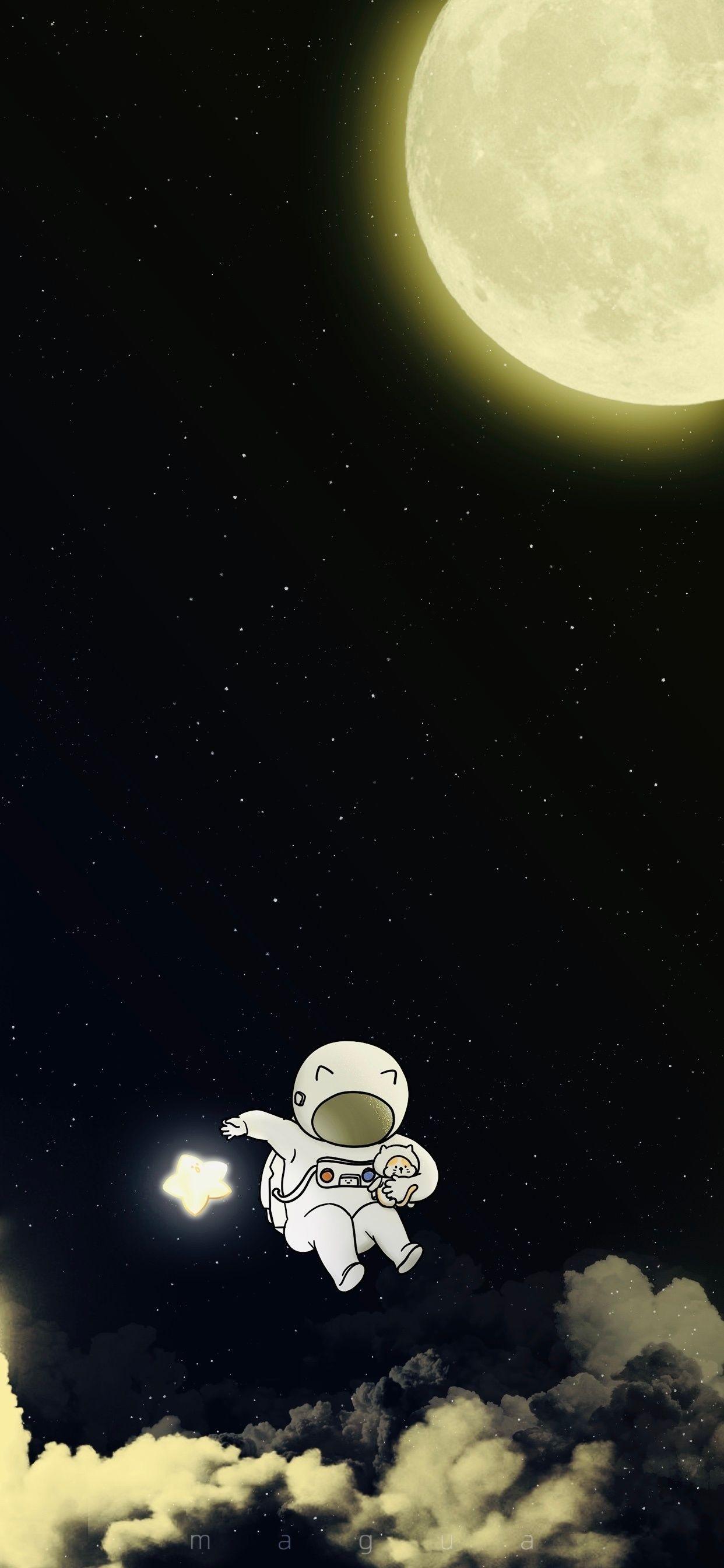 你们有q版宇航员系列壁纸吗? - 知乎