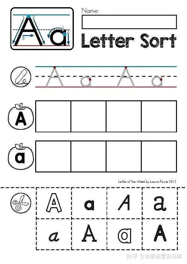 史上最强大的字母练习纸 Phonics Letter of the Week,全套2000多页! - 知乎