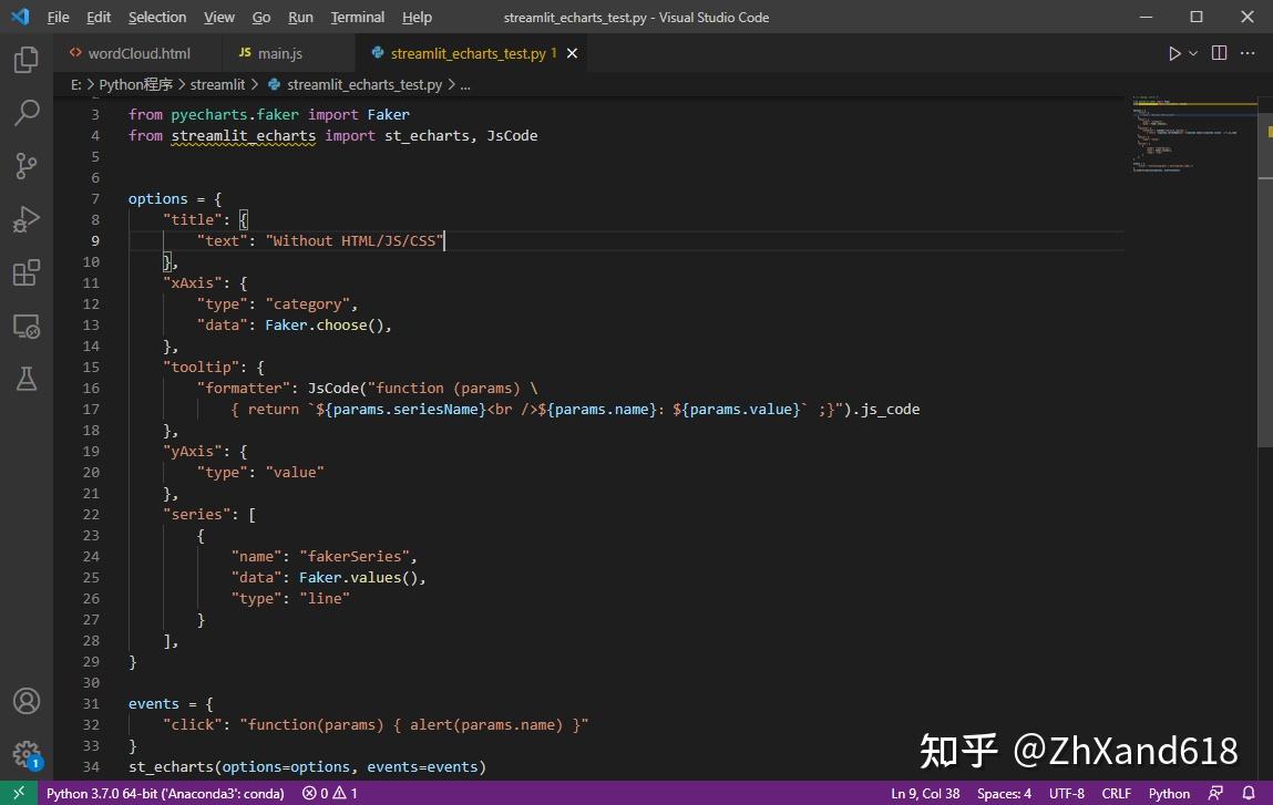 发现一个用 Python 写 ECharts 的库，很有意思 - 知乎