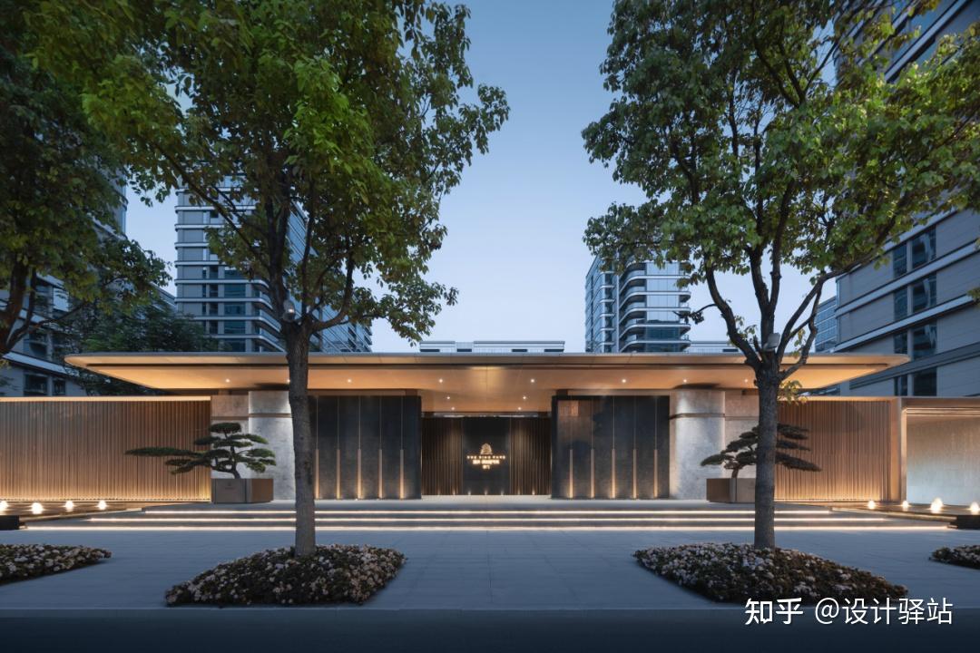 30个住宅小区出入口设计,5种常见设计形式 - 知乎