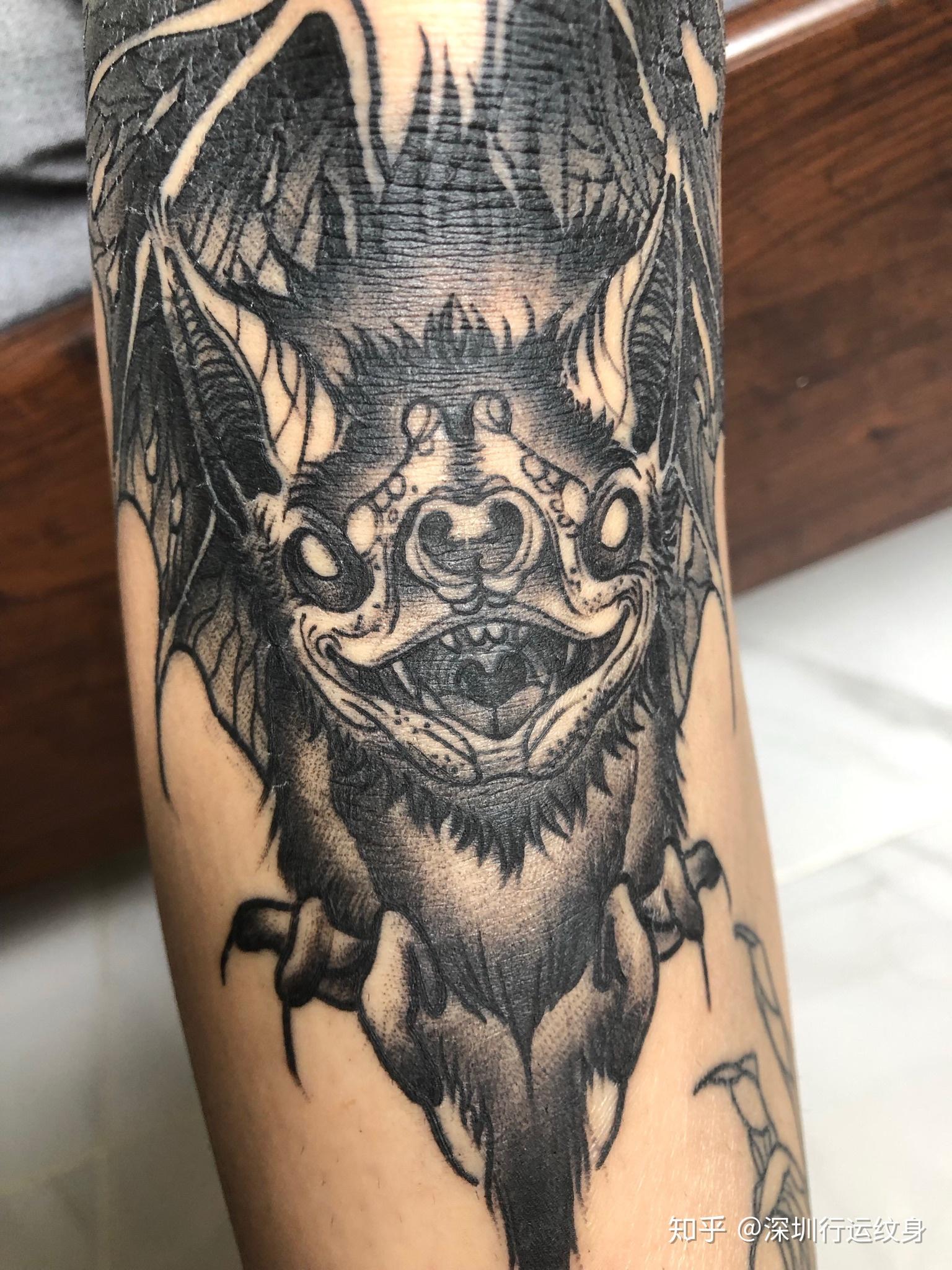 敢不敢秀出自己纹身恢复期的结痂样子