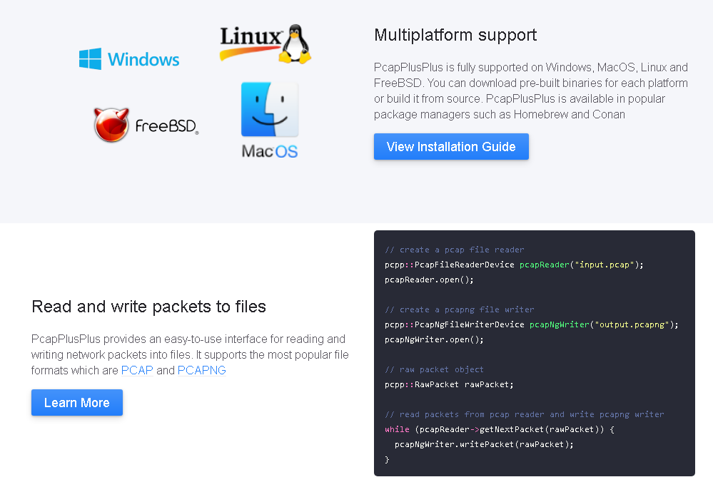  pcapplusplus github io pcapplusplus 