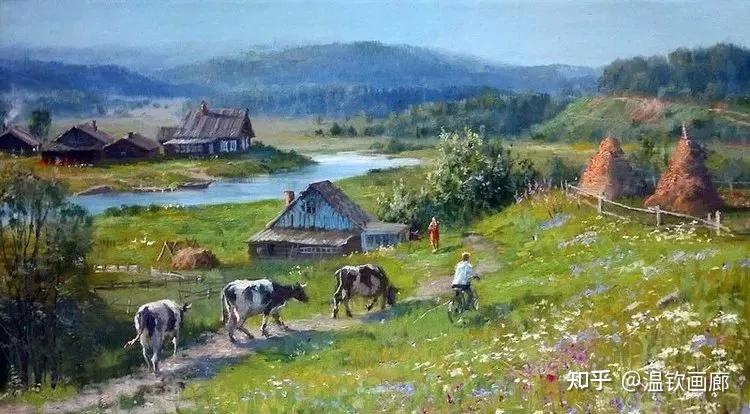 俄罗斯艺术大师笔下绝美风景油画 - 知乎
