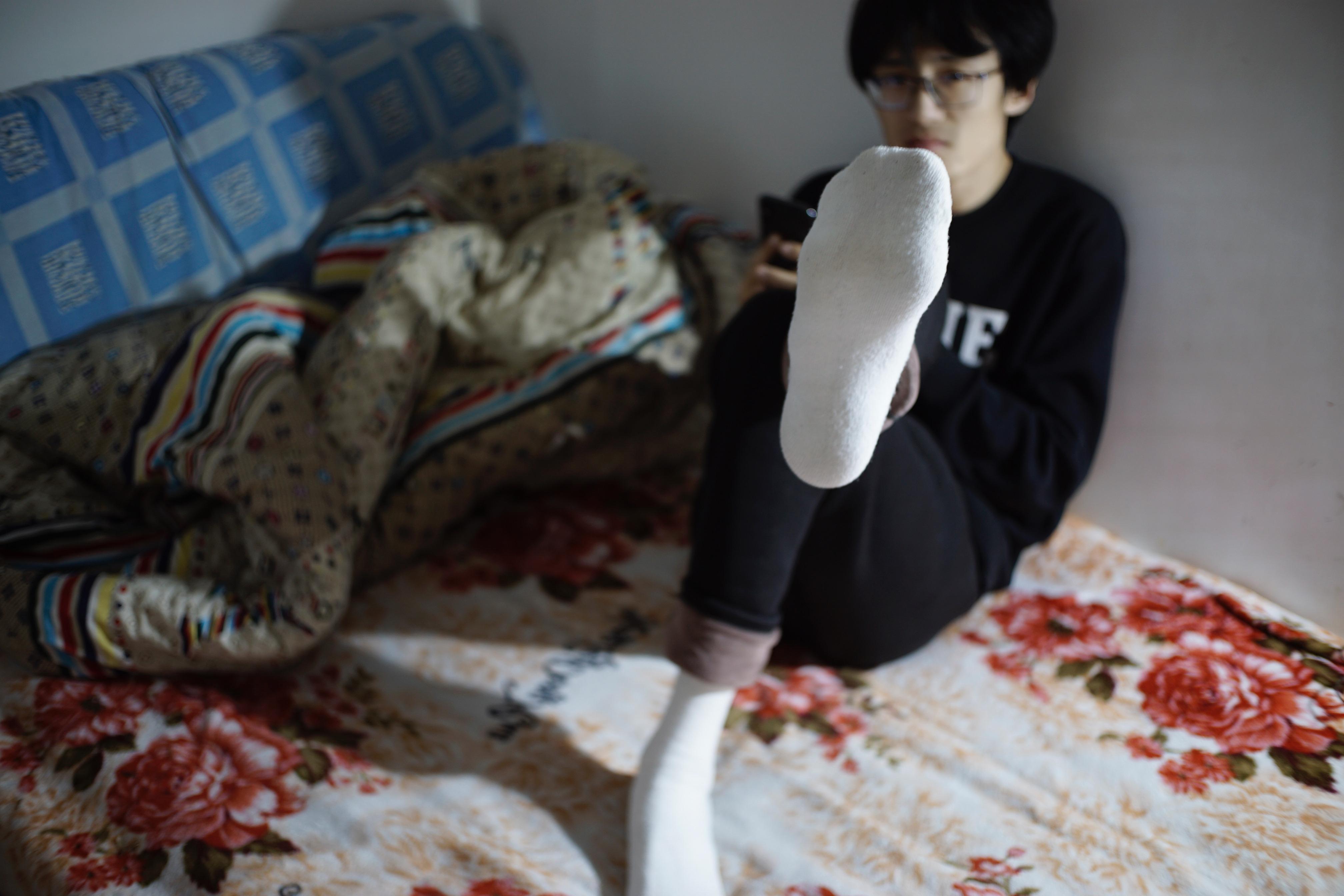 你们见过有脚不臭的男生吗