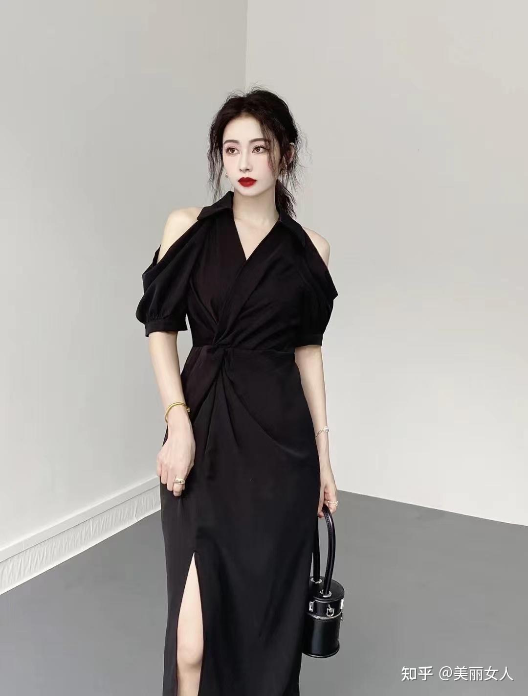 穿黑裙子搭配什么颜色鞋子好看呢