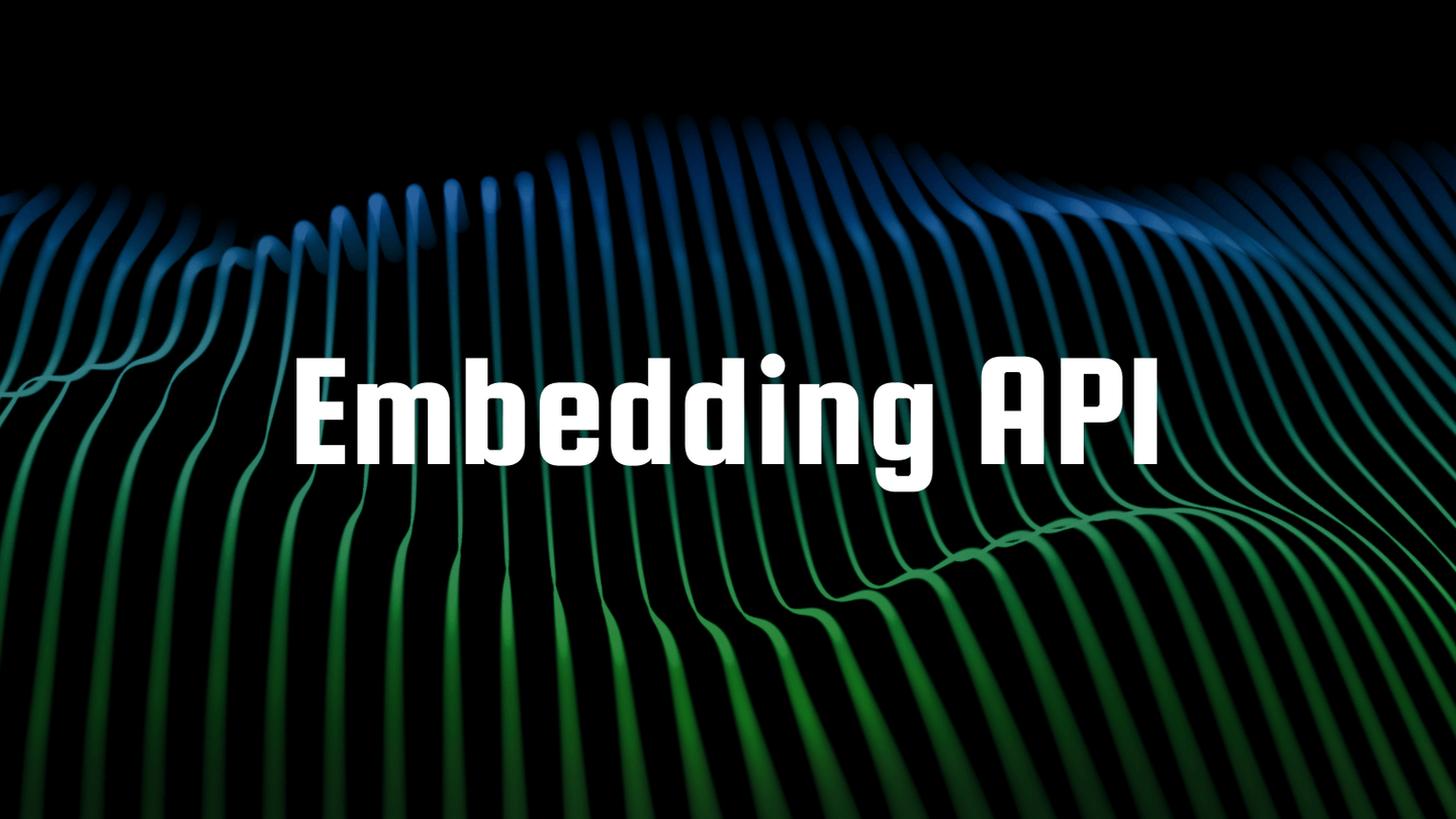 性能全开，价格更省！Embedding API vs OpenAI Embedding API - 知乎