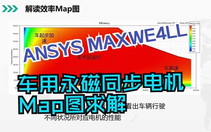 ANSYS Maxwell:车用永磁同步电机Map图求解分析 - 知乎