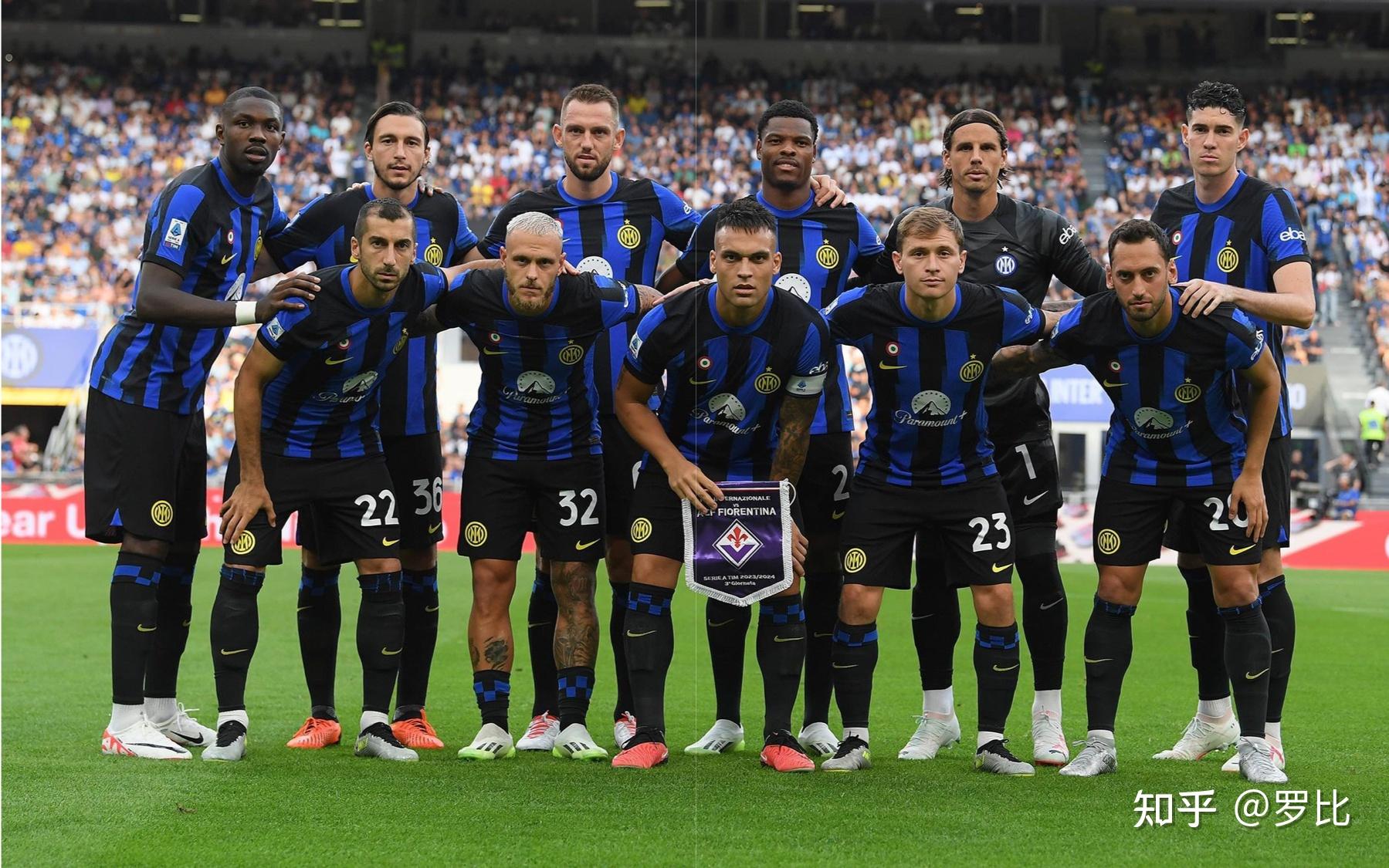 23-24 赛季意甲国际米兰 4:0 佛罗伦萨登顶积分榜,劳塔罗双响,图拉姆