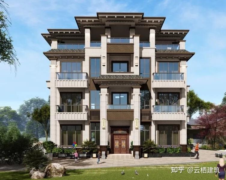 农村自建房土气?这10款新中式别墅,让“将就”变“讲究”! - 知乎
