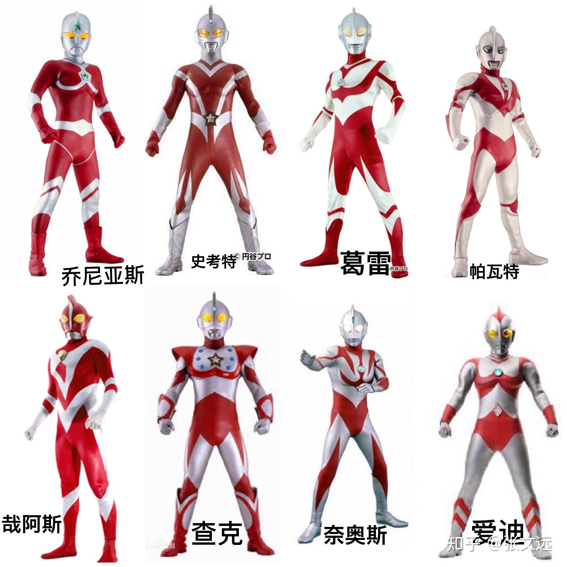 如何快速记下所有奥特曼? - 知乎