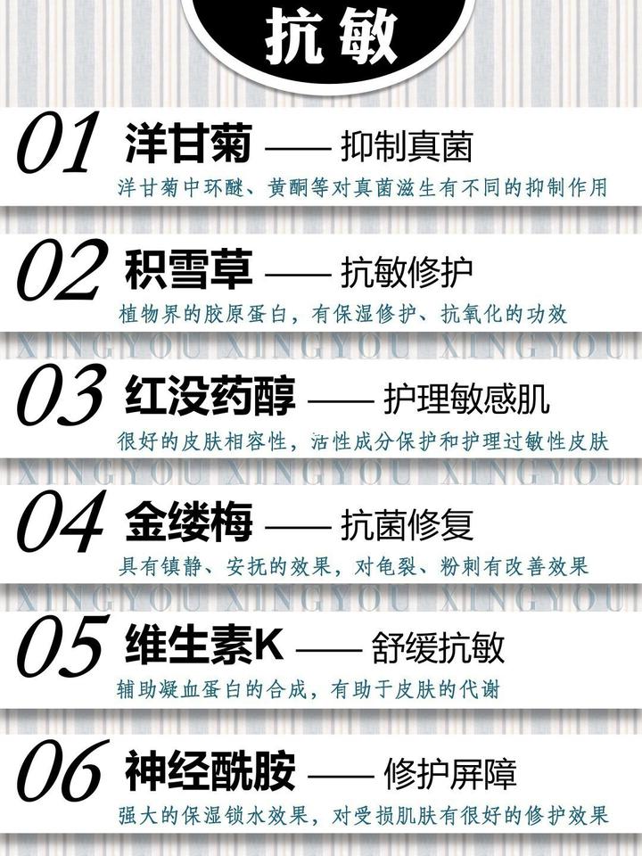 皮肤抗敏成分有哪些?「干货建议收藏」 - 知乎
