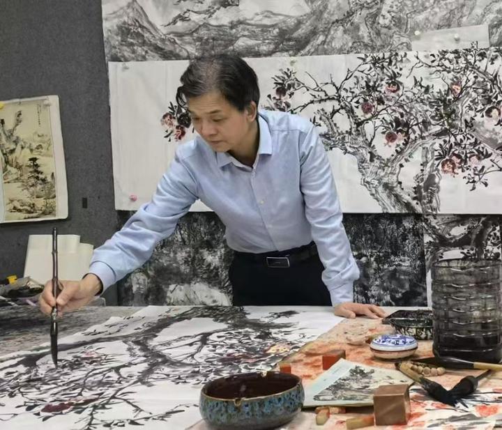 2025迎新年——著名水墨画家王洪凯作品选登 - 知乎