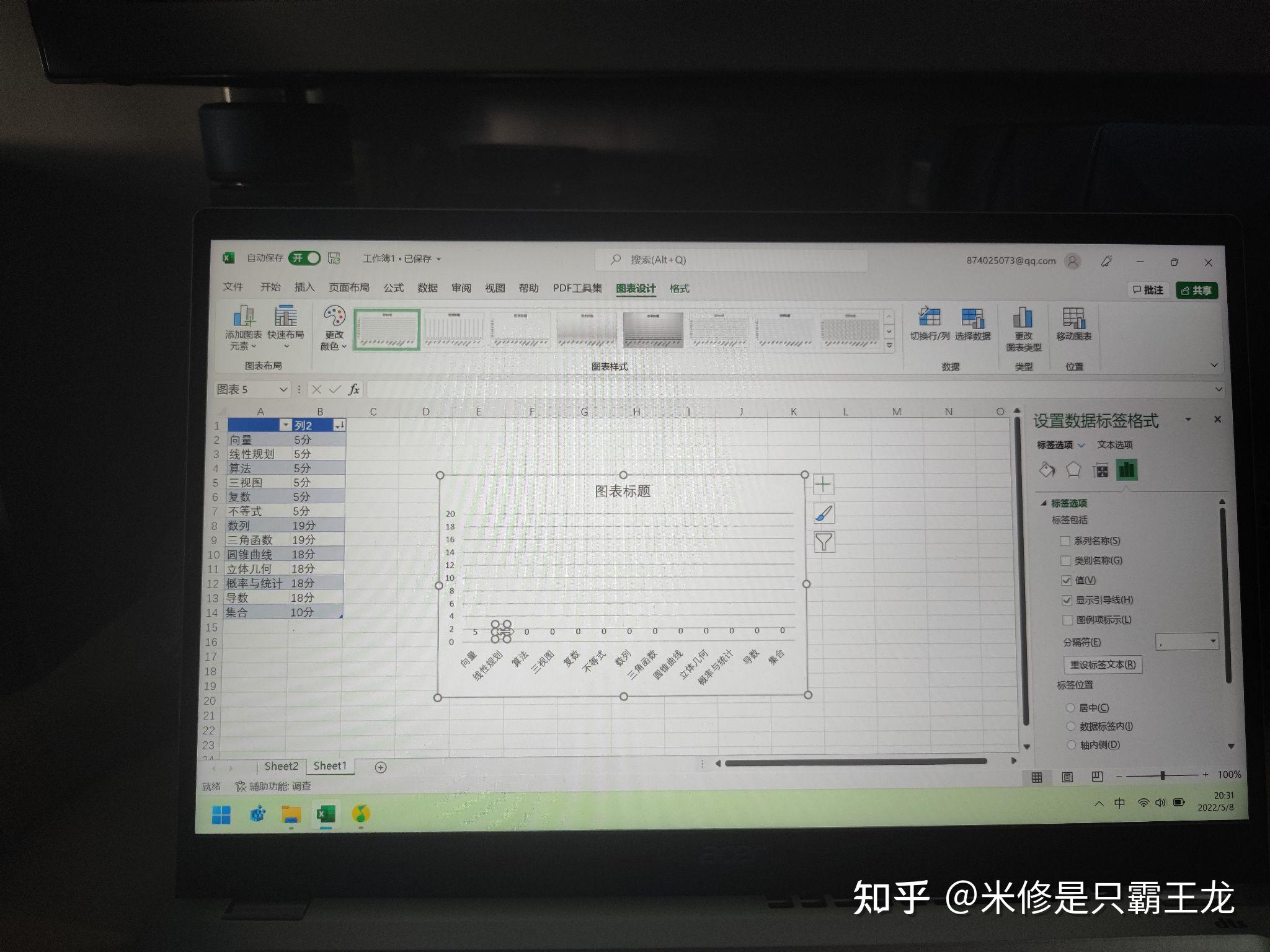 office2016插入图表的时候，图表都是不显示的…怎么办? - 知乎