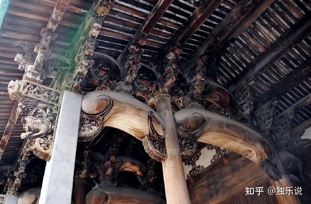中国古建筑中的知识(二十四):月梁,肩负屋顶的脊梁 - 知乎