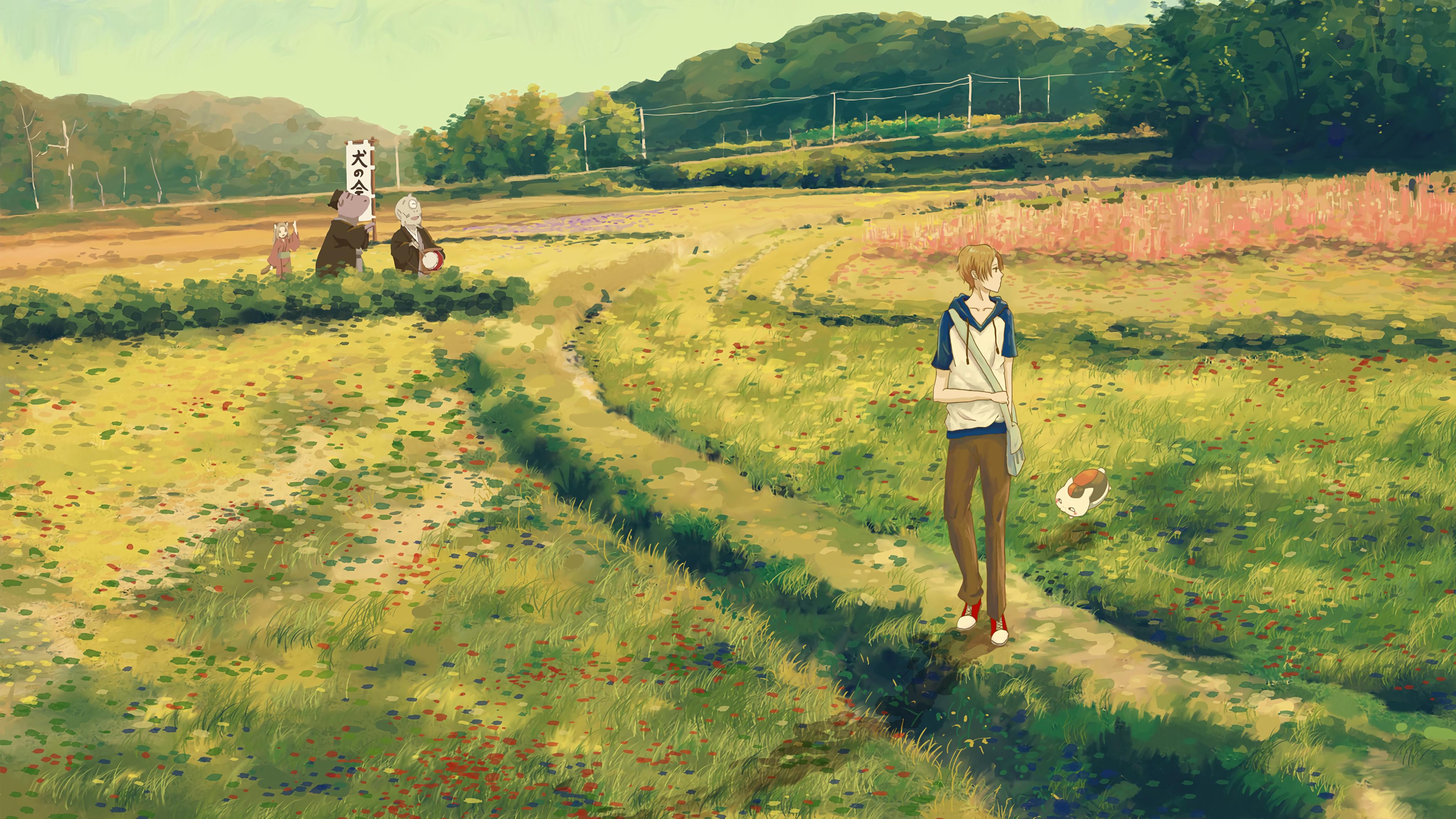 有没有夏目友人帐的高清电脑壁纸