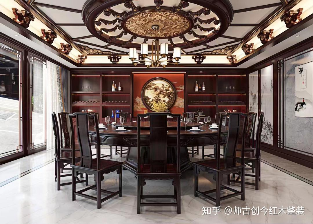 中式红木整装，呈现一幅自由通达的图景 - 知乎