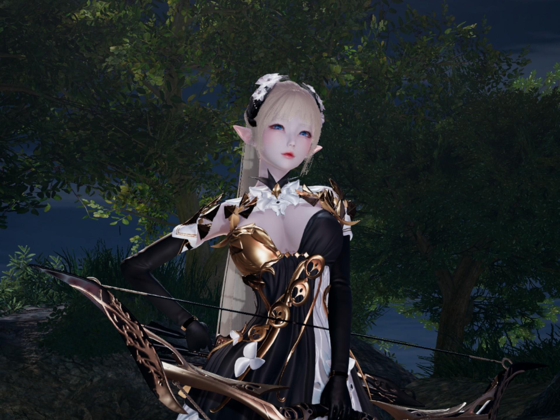 何时来的？ 精灵弓箭手 人物捏脸展示