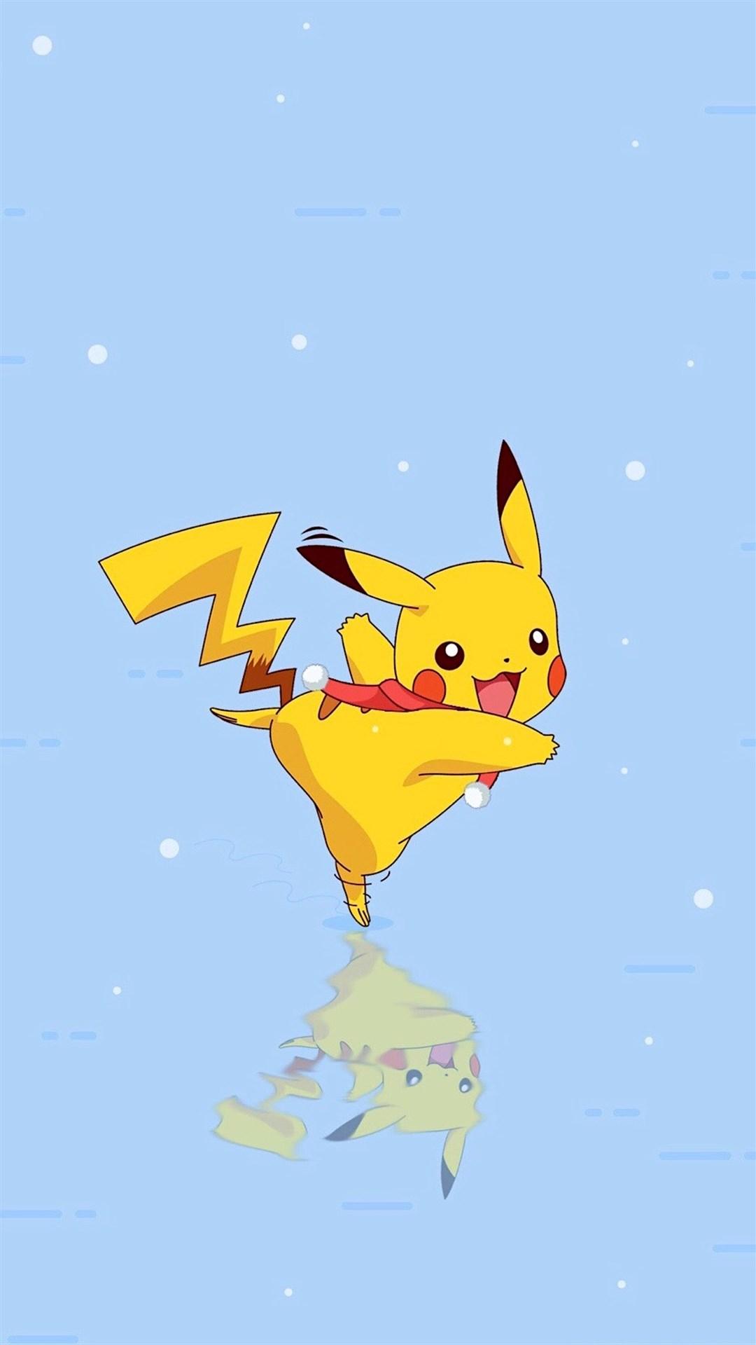 有没有全面屏高清橙色的皮卡丘壁纸