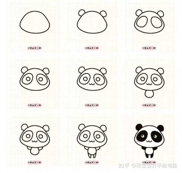 简笔画教程|只需简单几步，轻松画出可爱卡通人物 - 知乎