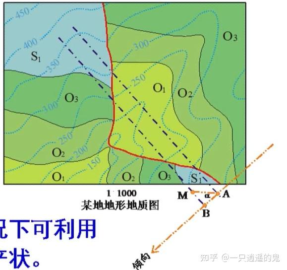 望洋岗地形地质图图片