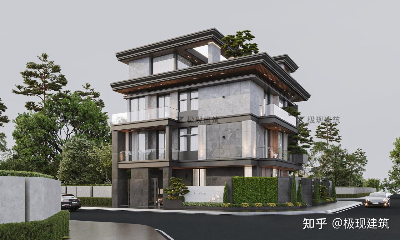 广东汕头丨四层现代风格自建别墅 - 知乎