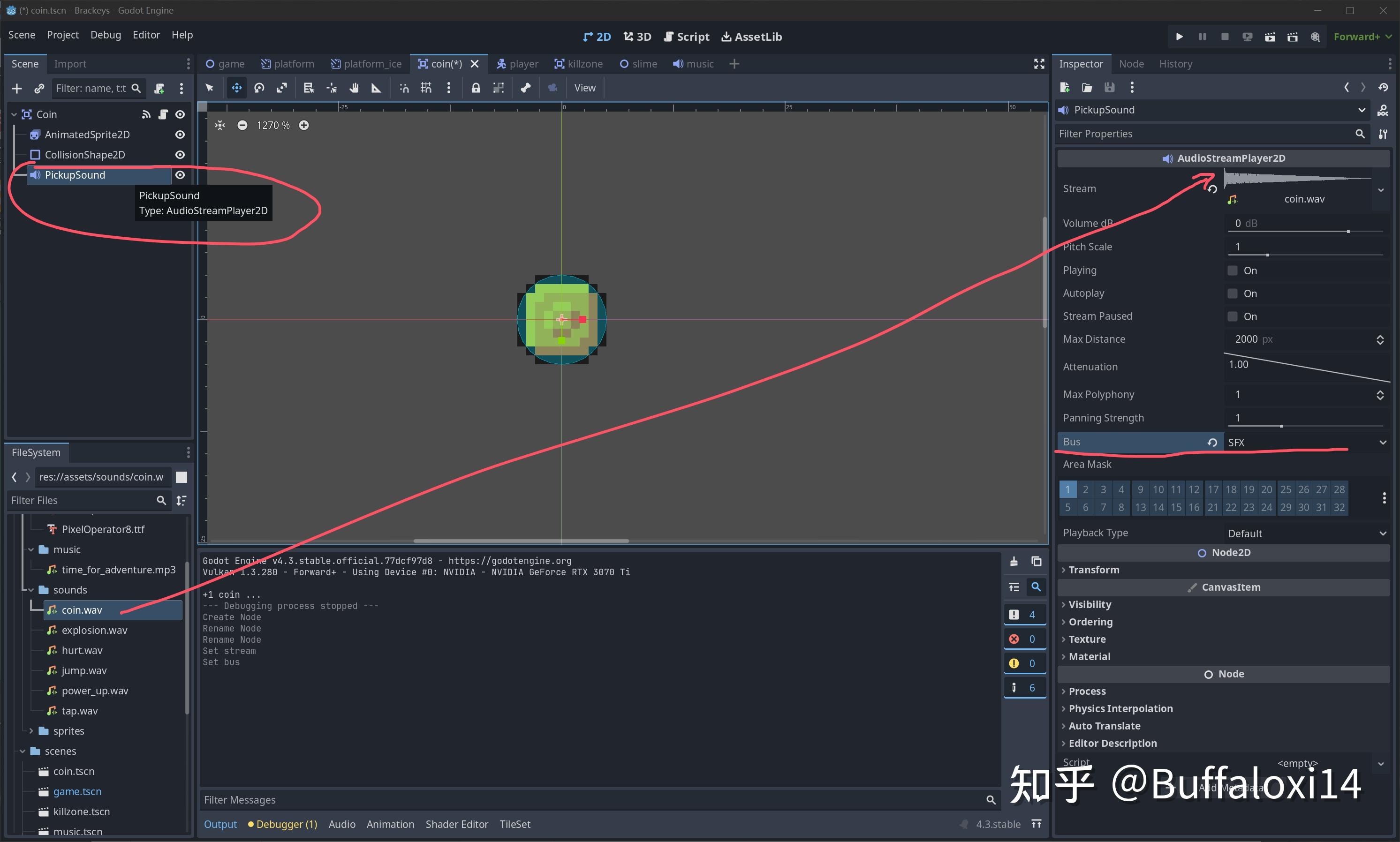 Godot 教程图文【6】文本、音效和导出(完) - 知乎