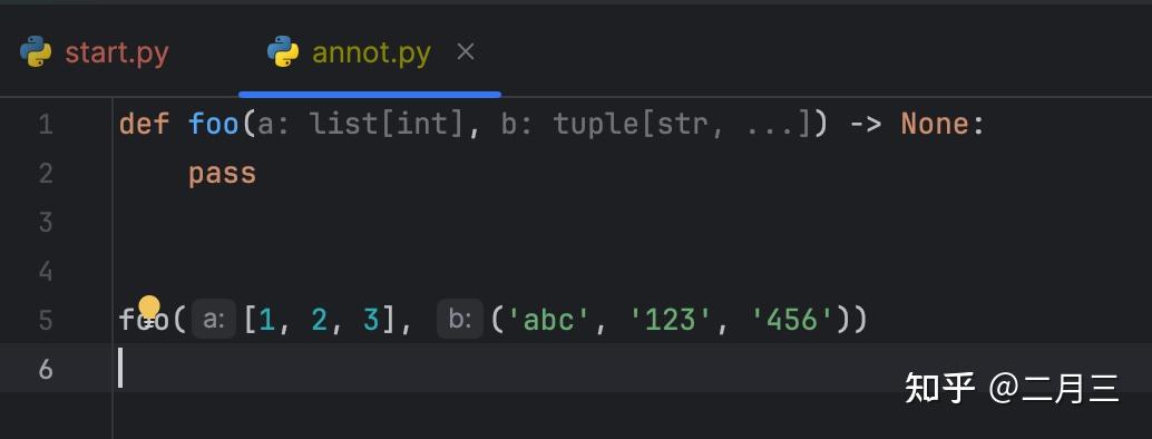 Python进阶(三)类型注解与提示 - 知乎